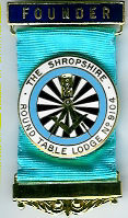 TH451-9104 Founders Jewel for The Shropshire Round Table Lodge N-0