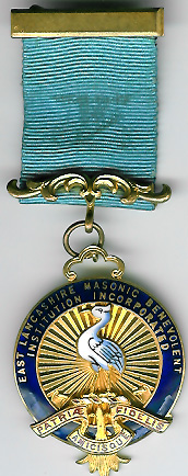 TH329 1910 East Lancashire Masonic Benevolent Institution Stewards jewel-0