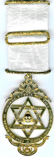 TH601 (f) An Official silver-gilt extra large Thomas Harper reproduction Royal Arch member's jewel.-0