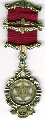 TH604A 1810c Georgian double sided Royal Arch Member's jewel.-0