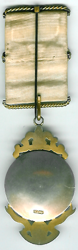 21.10.25 back white ribbon medal